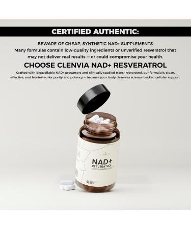 NAD+ Supplement with Resveratrol 900mg Advanced NAD+ Complex 500mg Nicotinamide Riboside, 150mg Quercetin Phytosome, 150mg Trans-Resveratrol 90 Vegan Capsules USA Made, Third-Party Tested - Buy Online on GoSupps.com