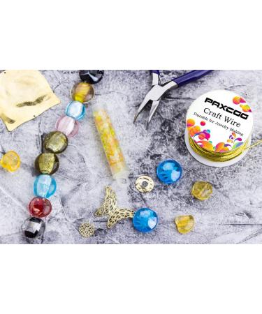 PAXCOO 6 Pack Jewelry Beading Wire (24 Gauge) - Crafting and Jewelry Making Supplies - Buy Online on GoSupps.com