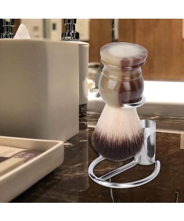 Deluxe Non-Slip Razor and Brush Stand | Metal Holder with Extra Wide Openings - Quick Drying & Durable - Buy Online on GoSupps.com