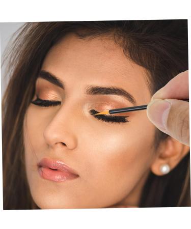 WOONEKY 200 Pcs Disposable Eyeliner Brush Make up Kit Cosmetic Eyeliner Wand Lip Liner Brushs Cosmetic Brush - Buy Online on GoSupps.com