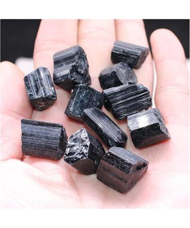 Minerals Stones Natural Crystal Black Tourmaline Stone Pendant Necklace Fashion Jewelry Crystal Stones Decoration ERTEYIN - Buy Online on GoSupps.com