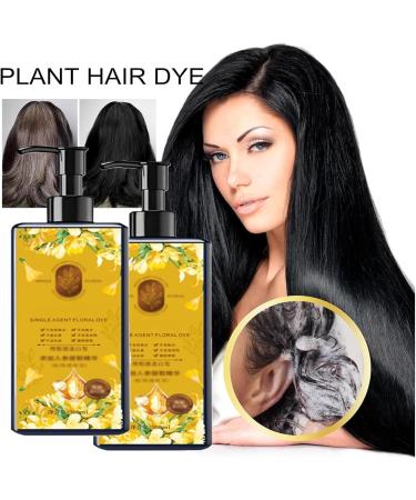  Generisch Nourishing Herbal Hair Dye Shampoo 300ml Gentle Botanical Formula for Grey Coverage and Shine Long Lasting Care for Men & Women (Chestnut) - Buy Online on GoSupps.com