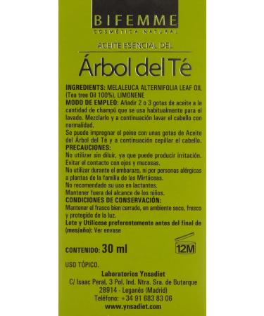 Bifemme Tea Tree Oil - 30ml - Buy Online on GoSupps.com