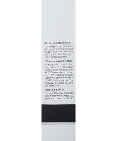 Neutrogena Oil-Free Moisture Facial Moisturizer SPF 35 - Hydrating UVAUVB Protection (2.5 oz) - Buy Online on GoSupps.com