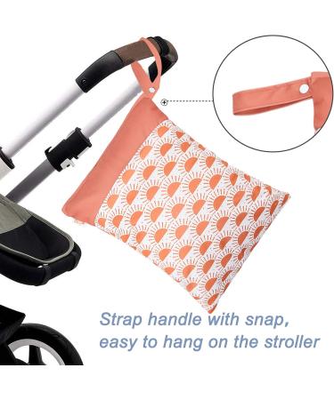 Maeau 2-Piece Wetbag Set - Waterproof Diaper Bags & Baby Organizer - Reusable Kindergarten Wetbags in 23 Patterns (20x28cm + 30x40cm) - Buy Online on GoSupps.com