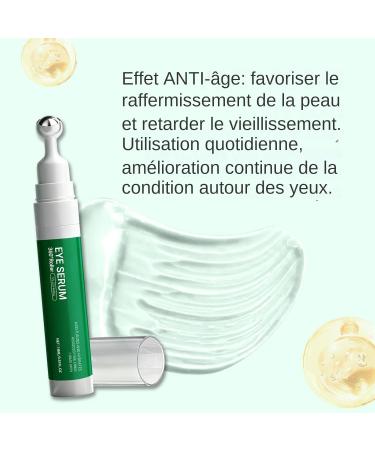 Cr me Liftante Des Yeux Cr me clatante Yeux Avec Applicateur Rouleau 4ml | Soin cutan absorption rapide Id al Nuit Jour Voyage Maison Maquillage - Buy Online on GoSupps.com