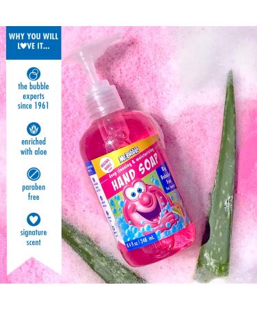 Mr. Bubble Kids Moisturizing Hand Soap Gentle Sensitive Skin Formula Enriched with Nourishing Aloe Vera - Original Bubble Scent (Pack of 3 Bottles 8.4 Fl Oz Each) - Buy Online on GoSupps.com