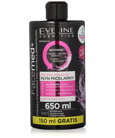 Eveline Cosmetics Facemed Professional Micellar Liquid 650 ml - Buy Online on GoSupps.com