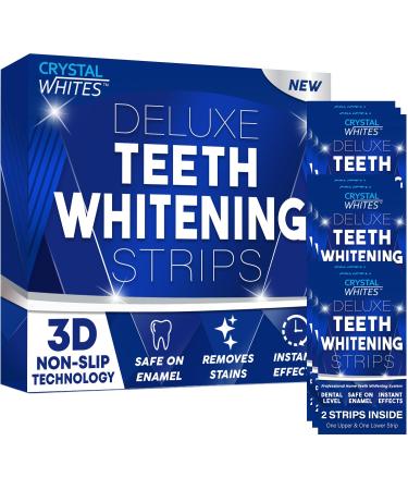 Teeth Whitening Strips 50 Pack - Sensitivity Free Strips | Enamel Safe | 25 Sessions | Mouth Opener + Teeth Wipes Included | Ultimate Stain Remover Dental Kit
