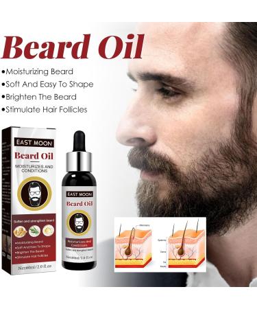 3-Piece Natural Beard Growth Oil Set | Promotes Facial Hair Growth & Moisture for Men - Buy Online on GoSupps.com