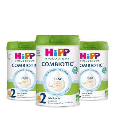 Hipp Organic Milk 2 Combiotic FLM in a row 3x800g