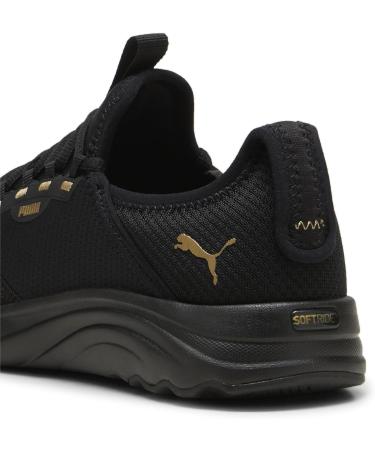 PUMA Women's Softride Aria Road Running Shoe - Size 42 EU Black & Gold | International Shipping Available - Buy Online on GoSupps.com