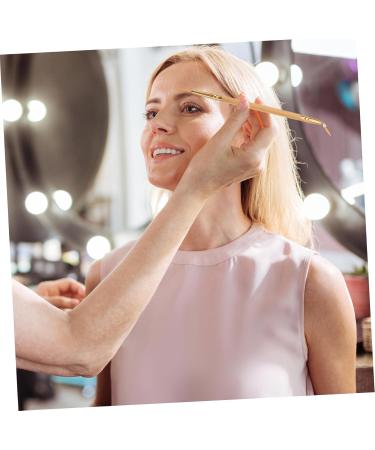 FOMIYES 2 Pcs Eyeliner Straight Bent Angled Brush Bamboo Brush Cosmetic Make up mediumx2pcs As Shownx2pcs - Buy Online on GoSupps.com