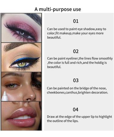 Waterproof Eyeliner 5PCS Eyeliner Pencil 5 Colors Waterproof Neon Eyeliner Waterproof Eyeliner Long-Lasting Gel Eye Liner Portable Eye Makeup for Girl Women - Buy Online on GoSupps.com