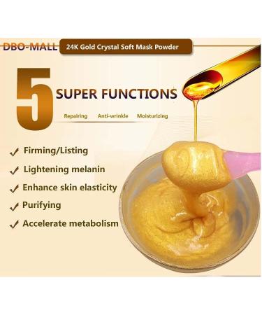 24K Gold Hydro Jelly Peel Off Mask Powder - 500g | Professional Spa & Salon Skincare Treatment - Buy Online on GoSupps.com