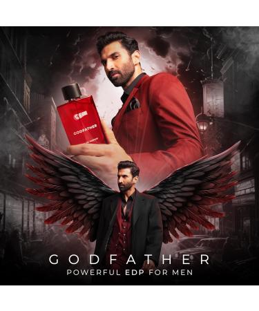 Beardos Godfather Perfume for Men 100ml | Aromatic Spicy Perfume for Men Long Lasting Perfume for Date night fragrance | Body Spray for Men | Ideal gift for men - Buy Online on GoSupps.com