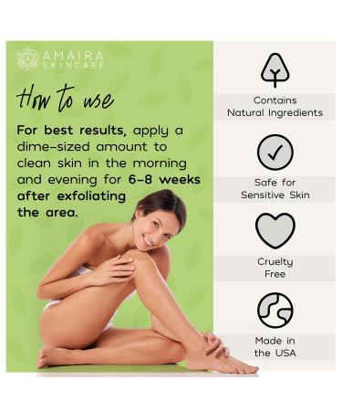 Amaira SOS Intensive Skin Lightening Cream - Natural Brightening & Dark Spot Remover for Face Body Underarms Knees & Elbows (1.7 fl oz) - Shop Internationally - Buy Online on GoSupps.com