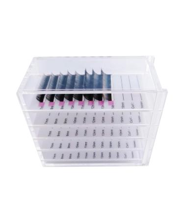 Weimob 5 Pieces Eyelash Palette Set - Scale & Storage Box Disposable Eyelash Palettes for Easy Use - Buy Online on GoSupps.com