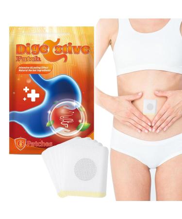 Belly Button Stickers | Stomach Bloating Patches - Natural Abdomen Patch for Flatulence and Bloating Relief Physical Relaxation Stickers - Buy Online on GoSupps.com