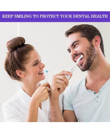 Purple Teeth Whitening Pen Set - Gentle Gel & Foam Kit for Sensitive Teeth | International Shipping - Buy Online on GoSupps.com