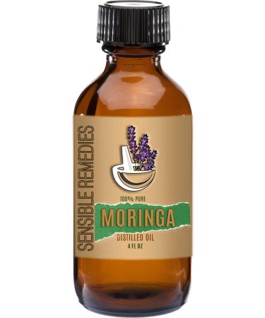 Sensible Remedies Moringa Oil 100% Pure and Natural Distilled 4 fl oz