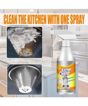 Cohbskj Sciasi Kitchen Foam Cleaner Sciasi Foam Cleaner Powerful Stain Removing Foam Cleaner All-Purpose Kitchen Pots and Pan Cleaner Kitchen Bubble Cleaner Spray (2PCS) - Buy Online on GoSupps.com