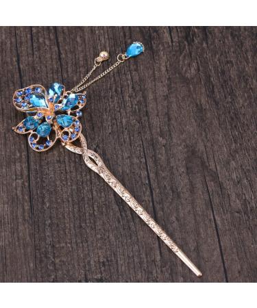 Women Retro Hair Sticks Hair Chopsticks Vintage Ancient Chinese Japanese Hair Sticks Pins Teachers Day for Women ( Random Color ) - Buy Online on GoSupps.com