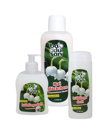 Badusan Well-Being Maiden Lump 4-Part Shower Bath Gift Set | Bubble Bath Liquid Soap & Towel | Ultimate Bathing & Beauty Care - Buy Online on GoSupps.com