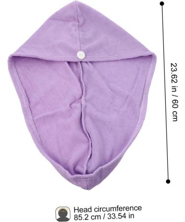 FRCOLOR 3pcs Quick Drying Hair Turban - Thicken Bathing Caps for Effortless Hair Drying & Shower Use - Buy Online on GoSupps.com