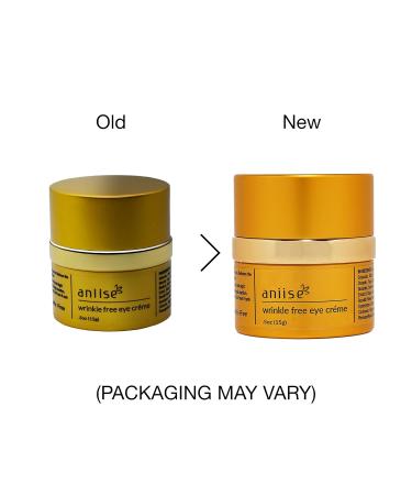 Aniise Eye Cream for Dark Circles and Puffiness - Anti-Aging Eye Cream with Rosemary, Grape Seed, Aloe Vera, and Chamomile - 0.5 oz - For Men and Women - Buy Online on GoSupps.com