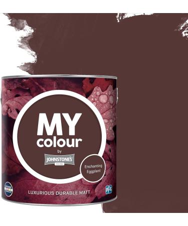 Johnstone's Enchanting Eggplant Durable Matt Paint - 2.5L - Buy Online on GoSupps.com