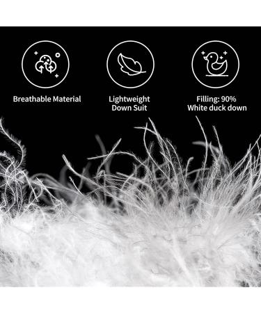 Baby Snowsuit Hooded Romper Down Skisuit | Warm Winter Outfit | Boys Girls 12-18 Months Black - Buy Online on GoSupps.com