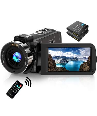 Alsuoda Video Camera FHD 108000P 3000FPS 3600MP IR Night Vision YouTube Recorder 3000.0'' 2700 Degree Rotation IPS Screen 1600X Digital Zoom Camcorder with Remote and 200 Batteriesss-10PCS-QQ51313022