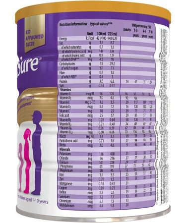 PaediaSure Shake 850g Chocolate - Balanced Nutritional Supplement for Kids with Protein, Carbs, Essential Fatty Acids & Minerals - Buy Online on GoSupps.com
