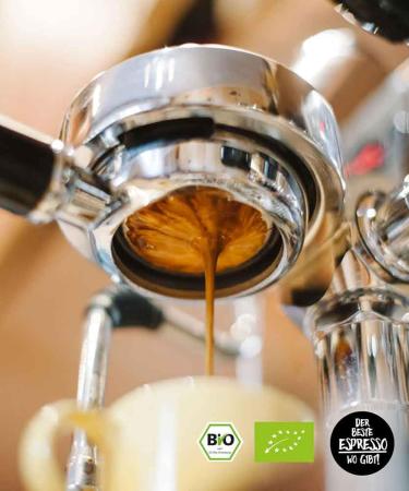 Biotiva DER Beste Espresso WO GIBT! - 250g (Beans) - Premium Organic Quality - Perfect Cream - Full-Bodied in Taste - Fresh Roast - Buy Online on GoSupps.com