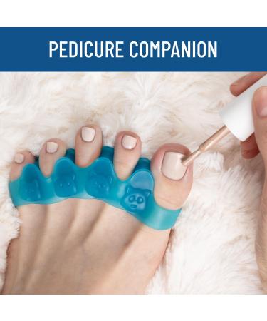 Everlasting Comfort Silicone Gel Toe Spacers - Pain Relief & Bunion Corrector for Men & Women Comfortable & Supportive Ideal for Yoga - Sizes 5-12 Blue - Buy Online on GoSupps.com