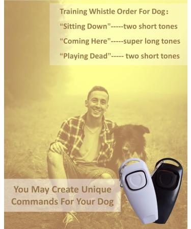 Todremou Dog Whistle & Clicker Set - High Frequency Training Tool for Dogs | R tter R ck - Effective Clicker Training for Obedience - Buy Online on GoSupps.com