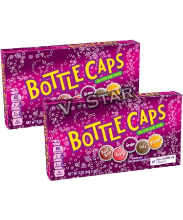 Wonka BOTTLE CAPS The SODA POP Candy Large Box American Sweets 141.7g - Buy Online on GoSupps.com