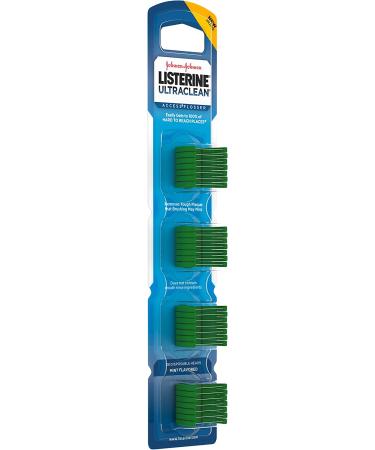 LISTERINE Ultraclean Access Flossers - 28 Disposable Heads (Pack of 3) | Fresh Mint Crystals | Dental Floss for Effective Cleaning - Buy Online on GoSupps.com