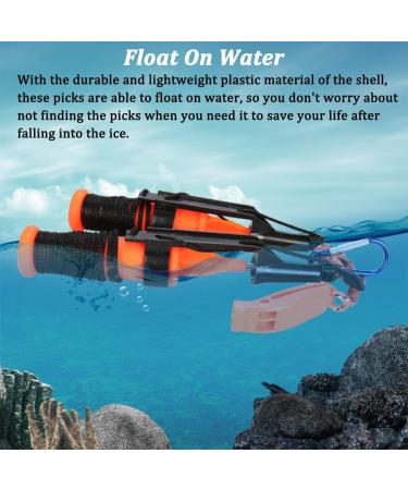 Boaton Ice Safety Picks - Essential Safety Kits for Ice Fishing and Skating, Prevent Falls into Ice, Floating and Secure - Buy Online on GoSupps.com