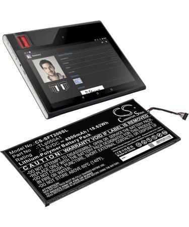 Buy 3.8V 4900mAh TLp050A1 Battery Replacement for MorphoTablet 2 | High-Quality International Shipping - Buy Online on GoSupps.com