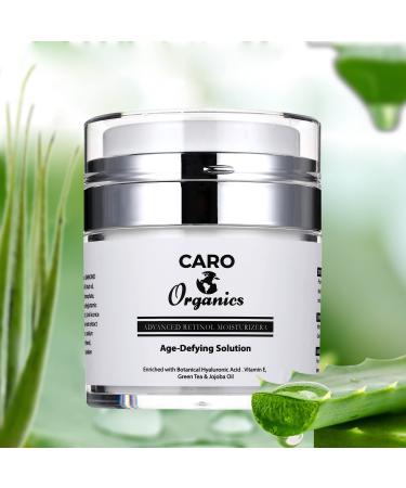 Retinol Face Cream with Hyaluronic Acid & Vitamin E - The Best Anti Aging Cream to Reduce Wrinkles & Age Spots Day & Night cream. Best Age-Defying Solution. 50ml