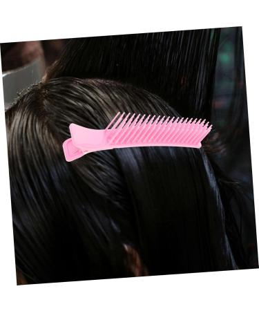 NUSITOU Hair Salon Clip Hairdresser Clip Barber Grips Hair Sectioning Clips Salon Accessories Grip Clips for Hair Sectioning Hairdressing Hairpin Hair Styling Tools Hair Styling Clip 14.20X3.00X2.30CM Pink - Buy Online on GoSupps.com