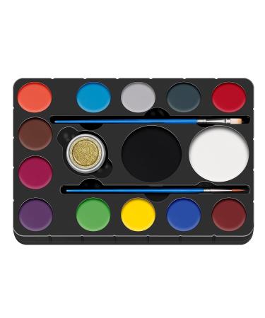 Maydear Face Body Paint Oil Palette - Professional 14 Colors for Cosplay & Halloween Makeup - Buy Online on GoSupps.com