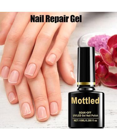 Nail Repair Protection Gel Mottled Nail Treatment Repair Gel 10ml Instant Nail Repair Protect Gel Nail Strengthener Gel Broken Nail Repair Gel Polish - Buy Online on GoSupps.com