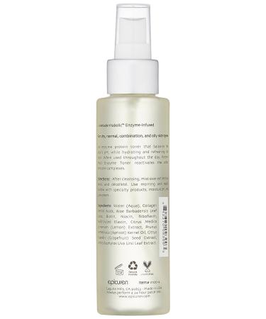Epicuren Discovery Protein Mist Enzyme Toner 4 Fl Oz - Hydrating Facial Toner - Buy Online on GoSupps.com