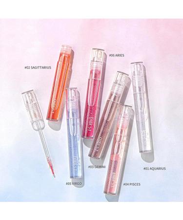 Clear Lip Gloss - Long Lasting High Shine Water Finish Lip Glaze 10ml/0.33 Fl Oz - Buy Online on GoSupps.com