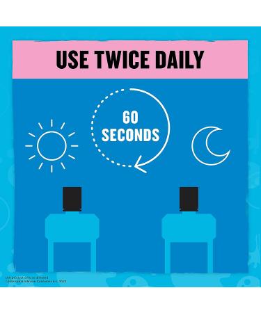 Listerine Smart Rinse Children's Alcohol-Free Fluoride Mouthwash with Bubblegum Flavor 16.9 Fl Oz (Pack of 3) - Buy Online on GoSupps.com