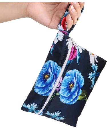 Reusable Menstrual Pads Set for Heavy Flow - Breathable Mesh Surface, Washable Overnight Cloth Pads with Wet Bag - Large Sanitary Pads with Wings for Women - Buy Online on GoSupps.com