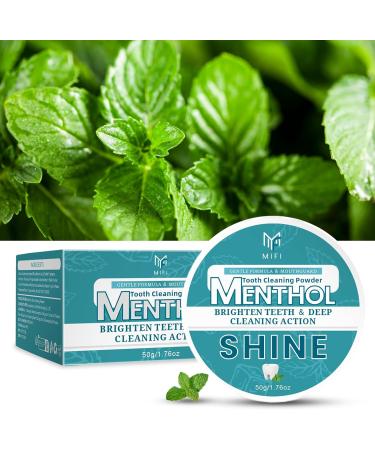 PEGO Adult Tooth Powder - Mint Flavor Adult Tooth Powder for Fresh Breath,Deep Teeth Cleaning, Gentle & Non-Irritating,Travel-Size,Effective Oral Hygiene (Menthol) - Buy Online on GoSupps.com